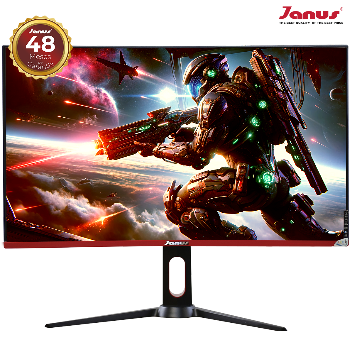 MONITOR GAMER JANUS LED 32" XTREME CURVO 2K