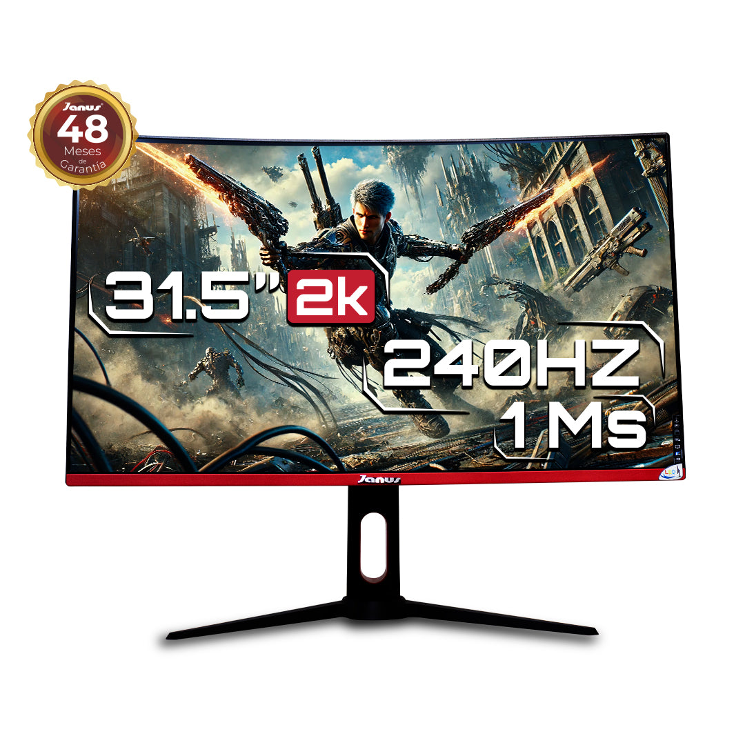 Monitor Janus Led 32" (J32240svagohd) Xtreme Gamer 240hz/ Curvo - 1Ms