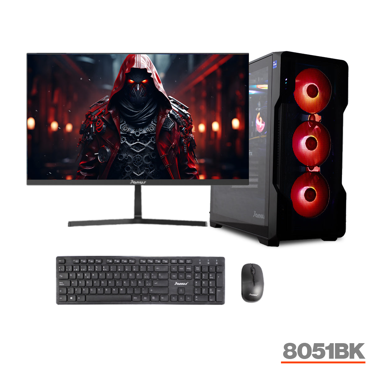 COMPUTADOR GAMER JANUS AMD RYZEN 7 8700G MEMORIA RAM 16GB RGB DDR5 SSD 512GB M.2   BOARD A620M-E PRO    FUENTE JANUS 650W 80 PLUS BRONZE