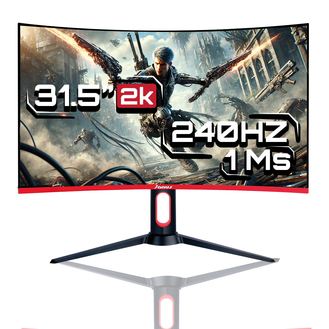 Monitor Janus Led 32" (J32240svagohd) Xtreme Gamer 240hz/ Curvo - 1Ms