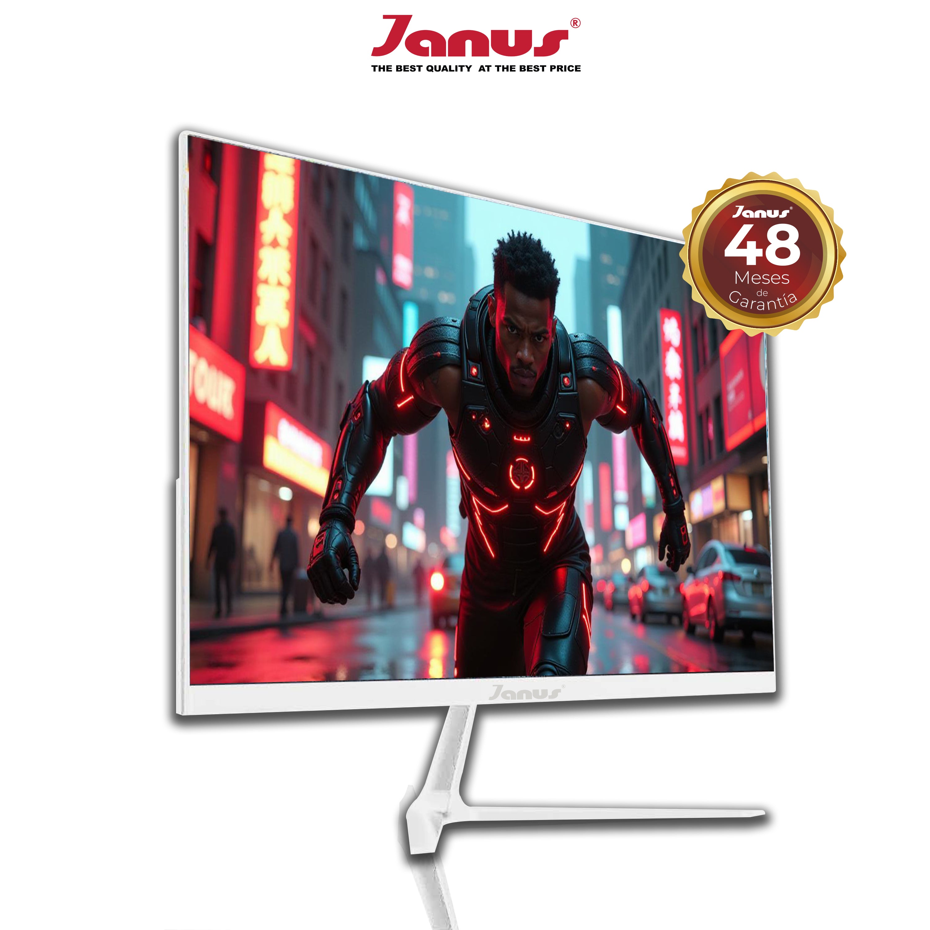 MONITOR JANUS 27" IPS FULL HD 100HZ BLANCO