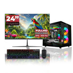 Computador Gamer Janus Amd Ryzen 5 8600G Memoria Ram 16Gb Rgb Ddr5 Ssd 512Gb M.2   Board A620M-E Pro   Refrigeracion Liquida 240Mm Negra Fuente Janus 650W 80 Plus Bronze