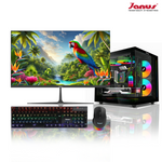 COMPUTADOR GAMER JANUS INTEL CORE I7 14700 MEMORIA RAM 16GB RGB SSD 1TB M.2   BOARD B660M   REFRIGERACION LIQUIDA 240MM NEGRA FUENTE JANUS 650W 80 PLUS BRONZE