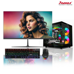 COMPUTADOR GAMER JANUS INTEL CORE I7 14700 MEMORIA RAM 16GB RGB SSD 1TB M.2   BOARD B660M   REFRIGERACION LIQUIDA 240MM NEGRA FUENTE JANUS 650W 80 PLUS BRONZE